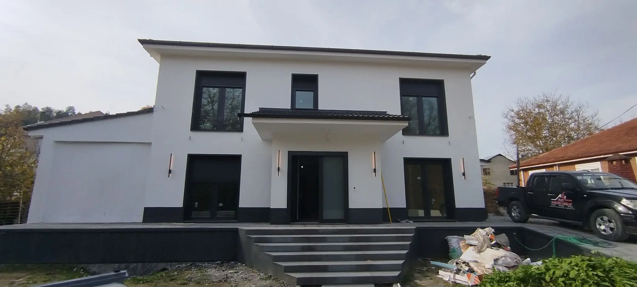 Türkeli Düzköyü Sefa Şentürk iki katlı konut — elektrik dis aydinlatma