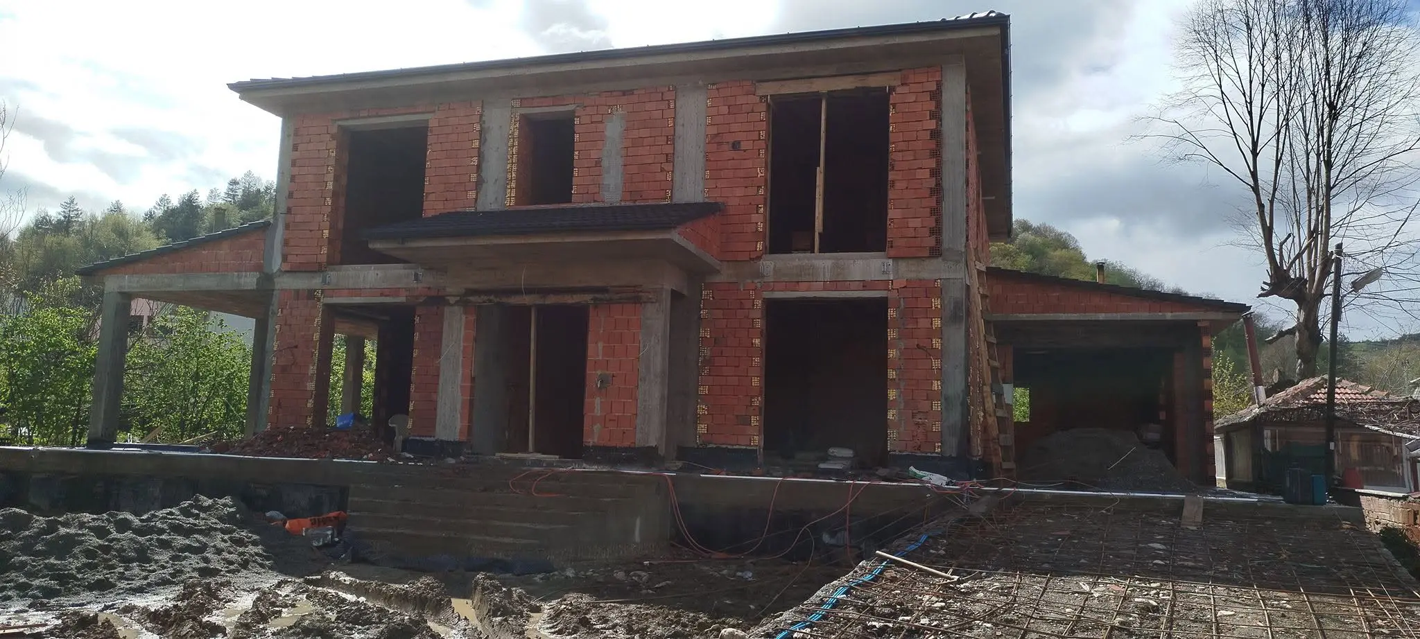 Türkeli Düzköyü Sefa Şentürk iki katlı konut — elektrik tesisati