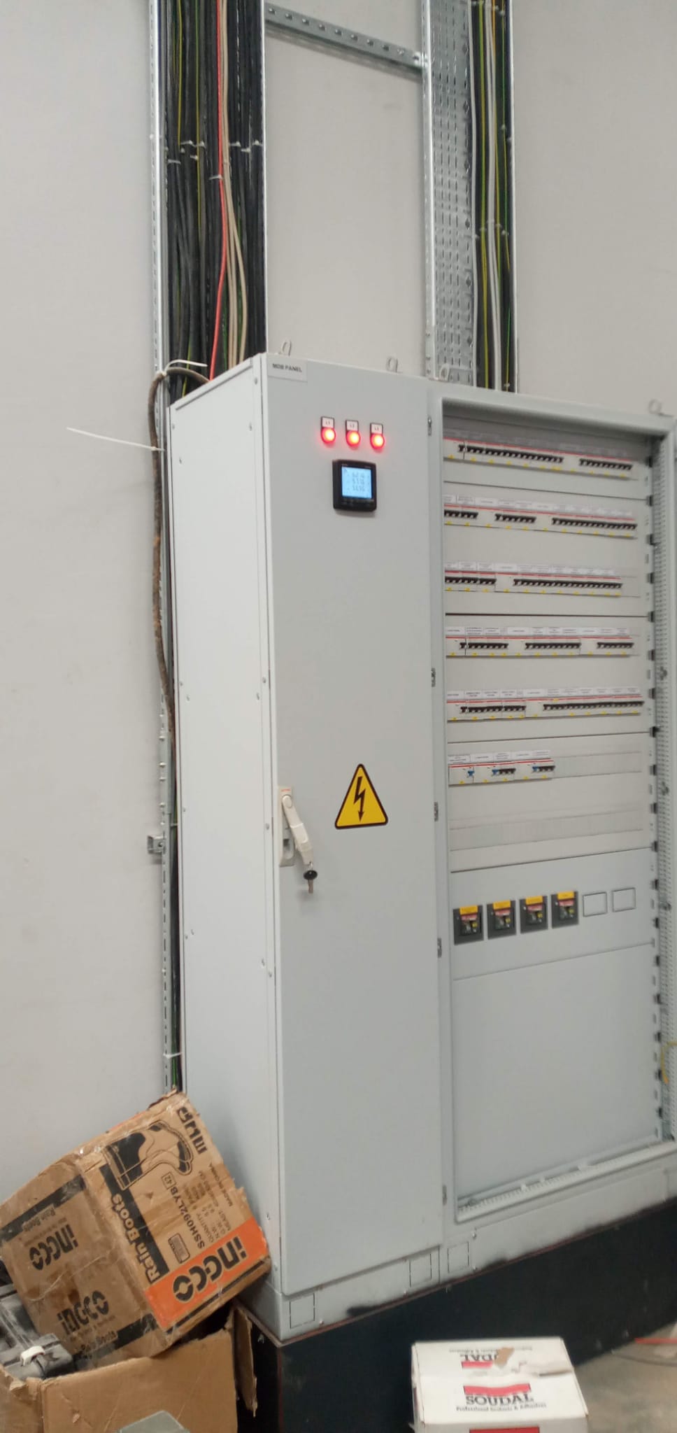 Filiz Elektrik fabrika elektrik pano uygulaması